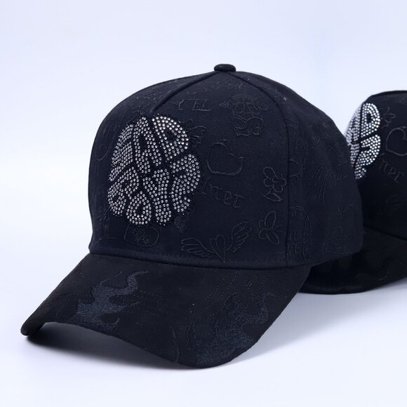 DandyHats Other - NWT Sad Boyz x Dandy Hats Black Snapback with Sparkling Crystal Logo
